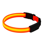 Load image into Gallery viewer, LED USB-Charging Dog Collar – Keep Your Dog Safe &amp; Seen at Night
